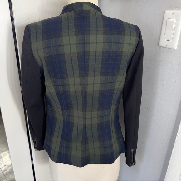 H&M | plaid blazer size 8 - Picture 6 of 6